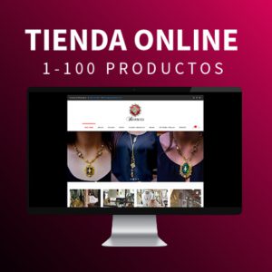 Tienda Online o Rediseño con 1 a 100 productos