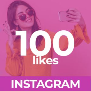 INSTAGRAM 100 LIKES FOTO