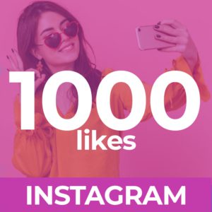 INSTAGRAM 1000 LIKES FOTO