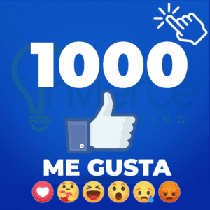 FACEBOOK 1,000 Me gusta - Me encanta - Me entristece - Me importa - Me asombra - Me enoja (publicación, fotos o video)