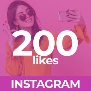 INSTAGRAM 200 LIKES FOTO