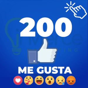 FACEBOOK 200 Me gusta - Me encanta - Me entristece - Me importa - Me asombra - Me enoja (publicación, fotos o video)