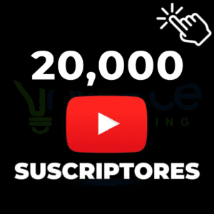 YOUTUBE 20000 SUSCRIPTORES