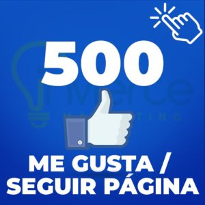 FACEBOOK 500 SEGUIDORES MÉXICO