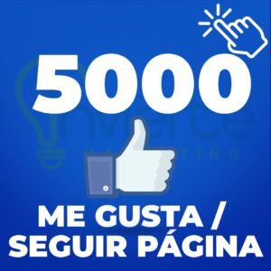 FACEBOOK 5,000 SEGUIDORES MÉXICO