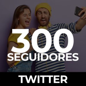TWITTER 300 SEGUIDORES
