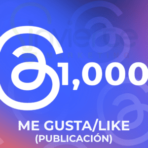 THREADS 1000 LIKES FOTO