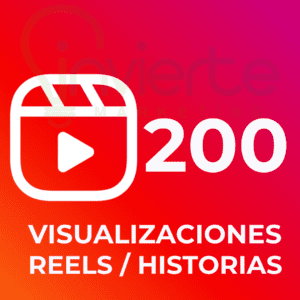 INSTAGRAM 200 VISUALIZACIONES EN REEL / HISTORIAS + 50 LIKES