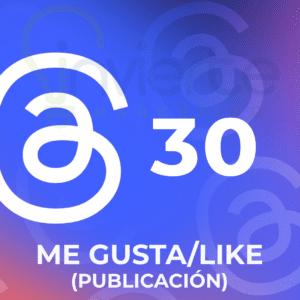 THREADS 30 LIKES FOTO