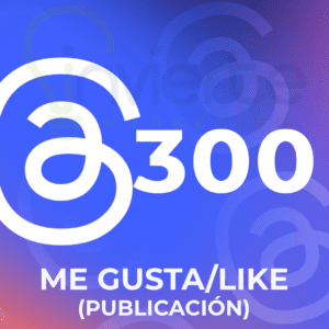 THREADS 300 LIKES FOTO