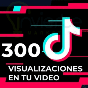 TIKTOK 300 Visualizaciones de video + 60 likes