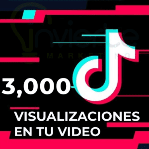 TIKTOK 3,000 Visualizaciones de video + 160 likes