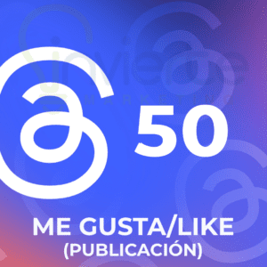 THREADS 50 LIKES FOTO