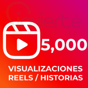 INSTAGRAM 5,000 VISUALIZACIONES EN REEL/ VIDEO / HISTORIAS + 550 LIKES