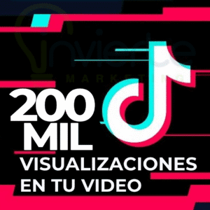 TIKTOK 200,000 Visualizaciones de video + 2,000 likes