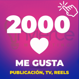 INSTAGRAM 2000 LIKES FOTO