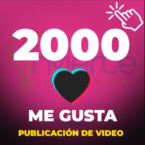 TIKTOK 2000 LIKES
