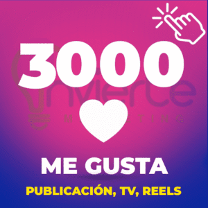 INSTAGRAM 3000 LIKES FOTO