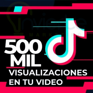 TIKTOK 500,000 Visualizaciones de video + 5,000 likes